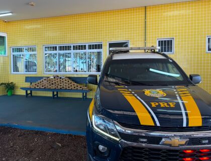 PRF apreende 75 quilos de drogas na BR-364 em Alto Garças (MT)