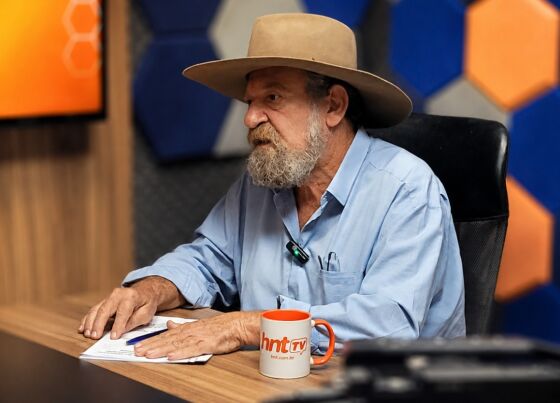 O deputado federal Nelson Barbudo no podcast HNT Entrevista. 