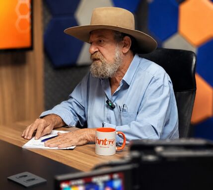 O deputado federal Nelson Barbudo no podcast HNT Entrevista. 