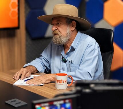 O deputado federal Nelson Barbudo no podcast HNT Entrevista. 