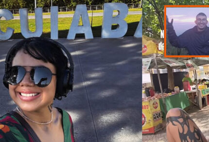 Thayane Smith aparece turistando em Cuiabá 