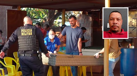Paulo Luiz Ferreira_Homem é assassinado a tiros em frente a bar em Pontes e lacerda