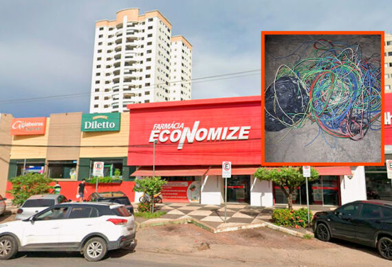 Dupla presa após tentar furtar farmácia na av. do cpa