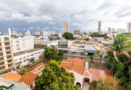 Cuiabá, sol, imagem aérea 