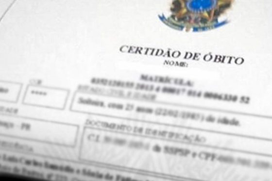Certidão de Óbito