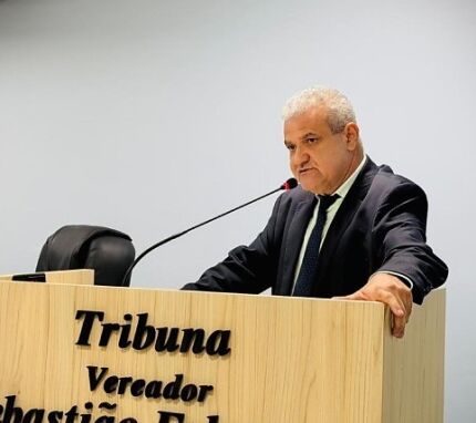 O vereador por Barra do Bugres, Laércio Norberto Júnior. 