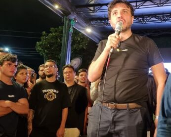 O pré-candidato à Presidência da República Renan Santos (Missão).