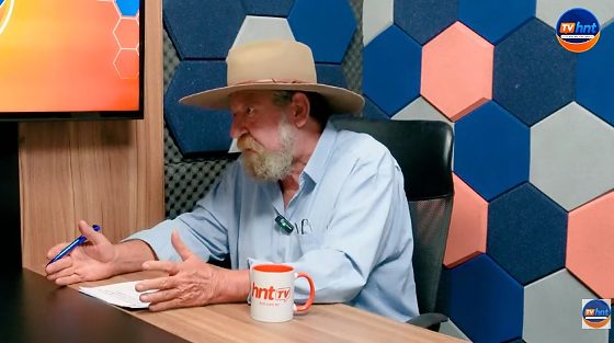 O deputado federal Nelson Barbudo no podcast HNT Entrevista.