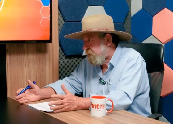 O deputado federal Nelson Barbudo no podcast HNT Entrevista.