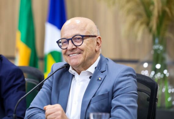 O governador Otaviano Pivetta (Republicanos). 