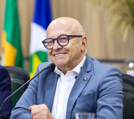 O governador Otaviano Pivetta (Republicanos). 