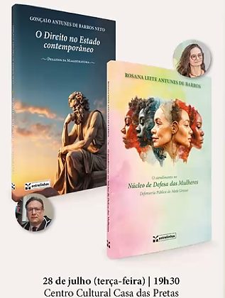 lançamento de livros - Gonçalo e Rosana