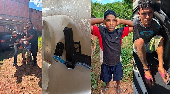 Trio suspeito de Sequestrar jovem é preso em Cuiabá 