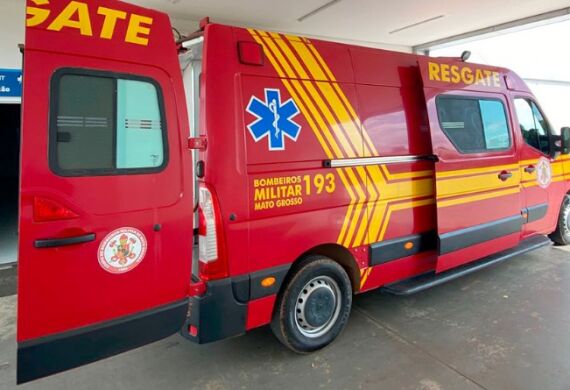Ambulância Corpo de Bombeiros