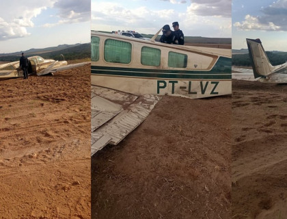 AERONAVE QUE CAIU em alto garças 