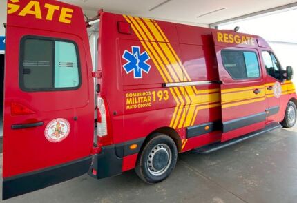 Ambulância Corpo de Bombeiros