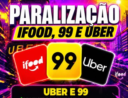 paralisação motoboys e motoristas por app