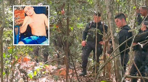 Corpo de homem executado encontrado em cova rasa_ Jonatan rafael  