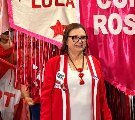 A deputada federal eleita Rosa Neide (PT).
