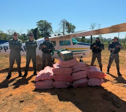 apreensão de 500 kg de maconha em Colniza