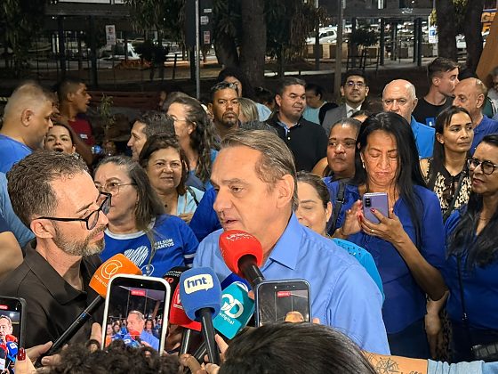 O deputado estadual Wilson Santos (PSD). 