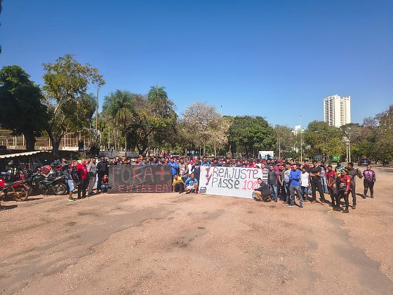 paralisação motoboys e motoristas por aplicativo em Cuiabá