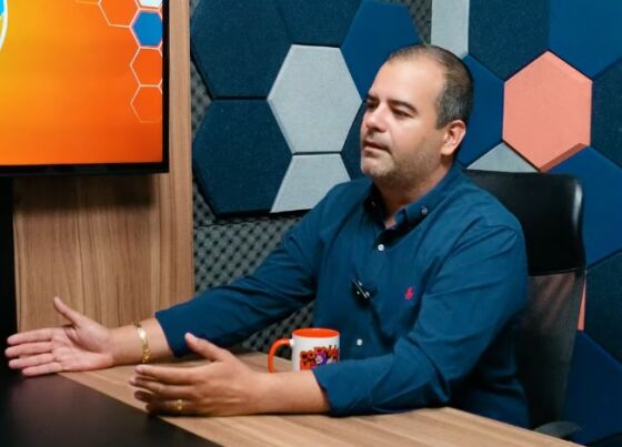 O vereador por Cuiabá, Ilde Taques (Podemos), no HNT Entrevista.