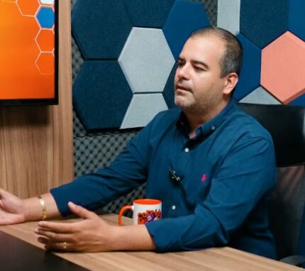 O vereador por Cuiabá, Ilde Taques (Podemos), no HNT Entrevista.