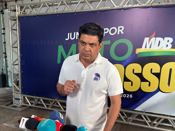 O ex-prefeito de Várzea Grande e candidato a deputado federal, Kalil Baracat (MDB).