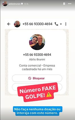 golpistas tentam se passar por Abilio em Whatsapp