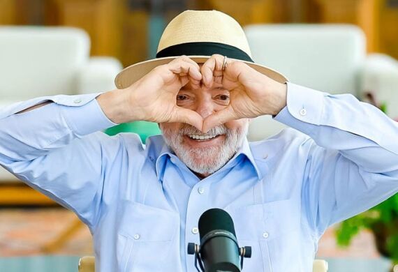 O presidente Lula (PT). 