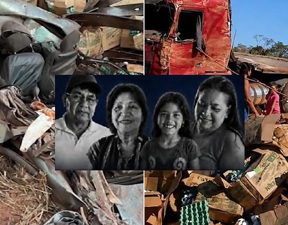 Família de indígenas 