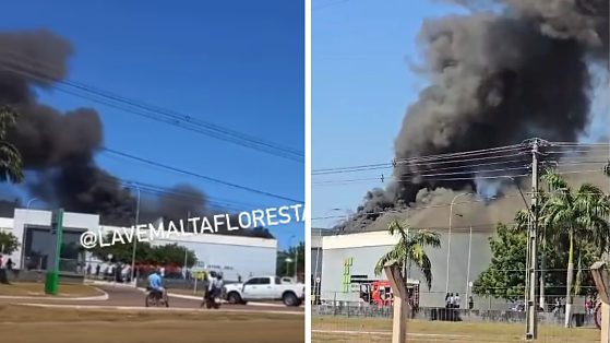 incêndio campus Alta Floresta 