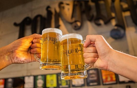 cerveja louvada 