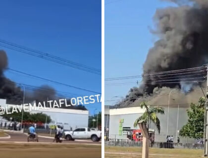 incêndio campus Alta Floresta 