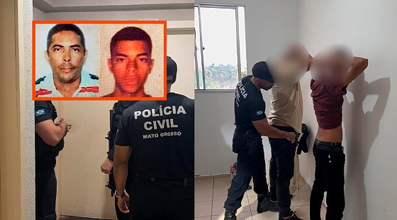 Operação Pele de Cordeiro_Pai e filho são presos suspeitos de roubo a família feita refém  
