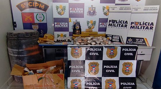 Casal de faccionados é preso com 17 kg de drogas após jogar droga em rodovia