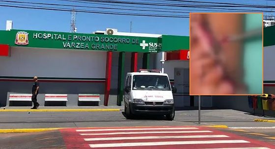 Larvas no ferimento PSVG
