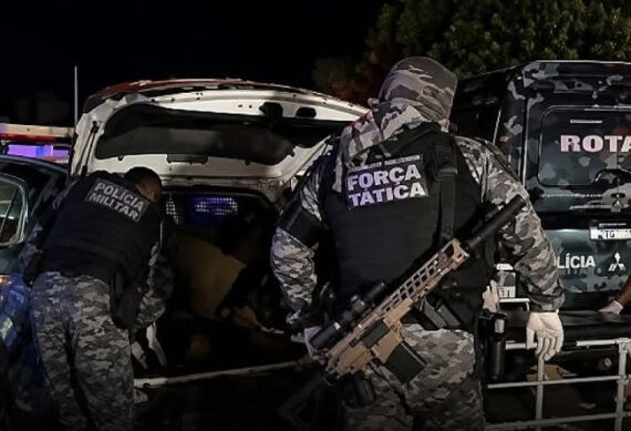 Quatro facionados mortos em confronto com a PM em MT 01  
