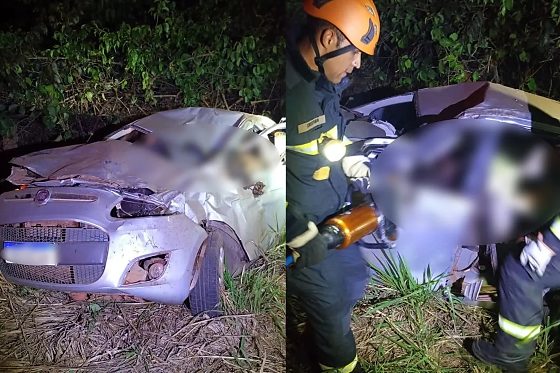 acidente na MT-130 em Poxoréu mata mãe e filho