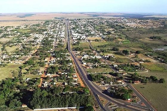 Alto Garças Vista aérea