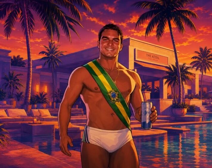 Vídeo feito com  Inteligência Artificial postado por Flávio Bolsonaro