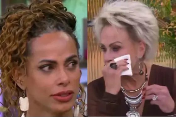 Ana Maria Braga chora