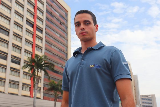 O jovem CEO da Cofan, Brener Padilha.