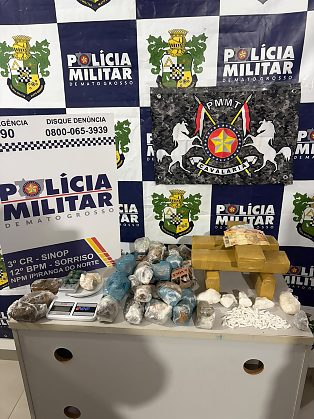 PM prende cinco por tráfico e cobrança de taxa do CV