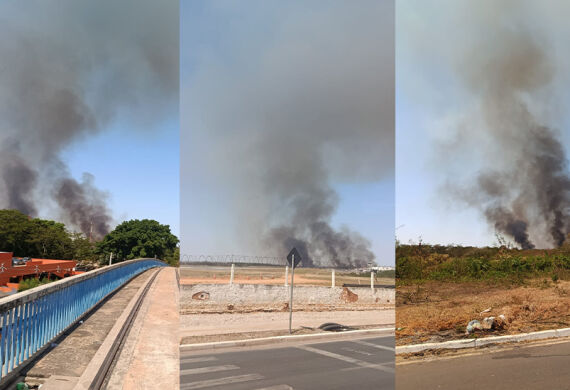 iNCÊNDIO EM AEROPORTO EM VG
