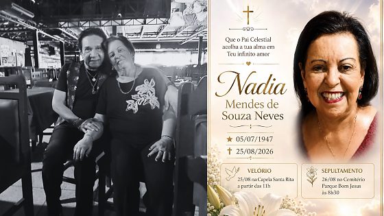 FALECIMENTO NADIA NEVES