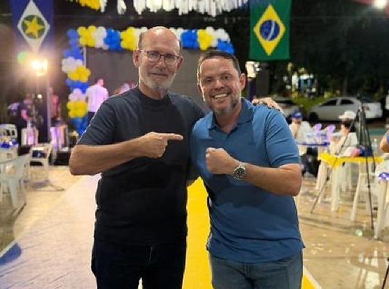 O deputado estadual Carlos Avallone e o suplente de deputado estaduaal Hugo Garcia, ambos do PSDB. 