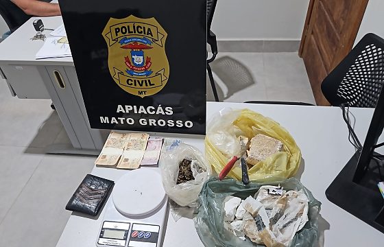Funcionário é preso por usar fazenda do patrão para guardar drogas em Apiacás