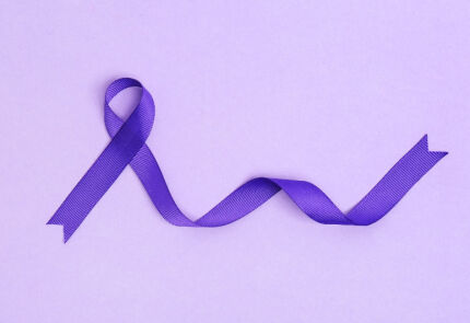 Laço roxo